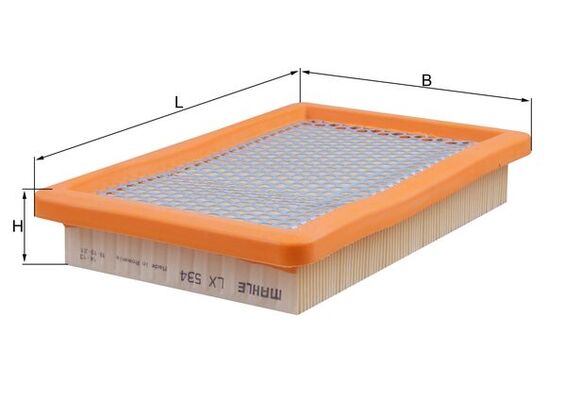 Luftfilter - LX 534 KNECHT