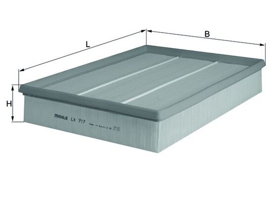 Filtro aria - LX 717 KNECHT