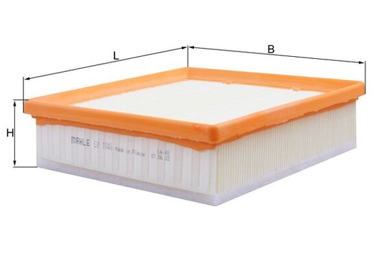 Filtro aria - LX 1846 KNECHT