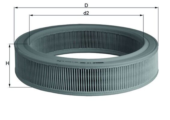 Filtro aria - LX 568 KNECHT