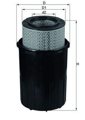 Luftfilter - LX 388 KNECHT
