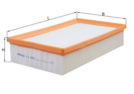Air Filter - LX 3502 KNECHT