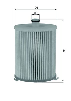 Fuel filter - KX 245/4D KNECHT