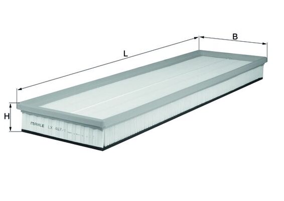 Filtro aria - LX 467/1 KNECHT