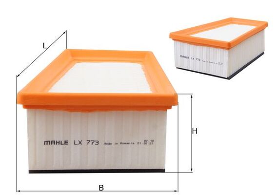 Filtro aria - LX 773 KNECHT