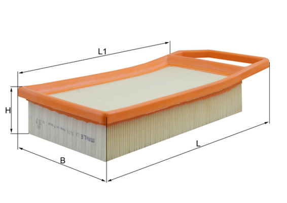 Filtro aria - LX 1619 KNECHT