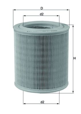 Filtro aria - LX 706 KNECHT