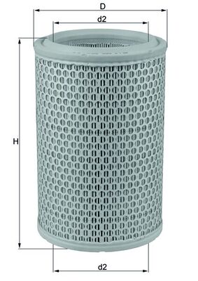 oro filtras - LX 660 KNECHT