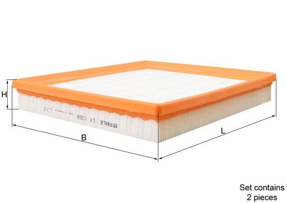 Air Filter - LX 1264/S KNECHT