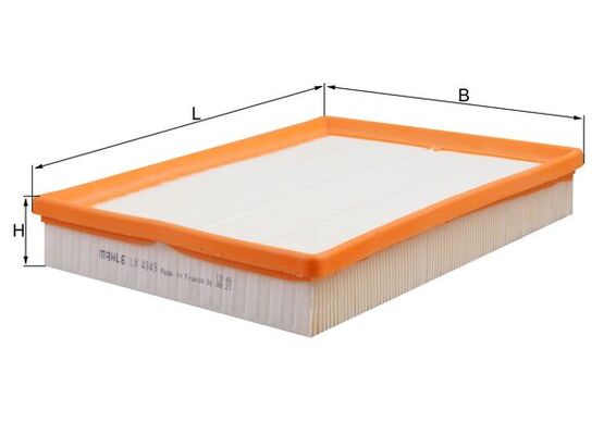 Luftfilter - LX 4849 KNECHT