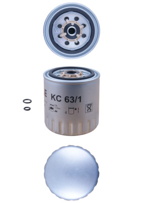 Fuel filter - KC 63/1D KNECHT