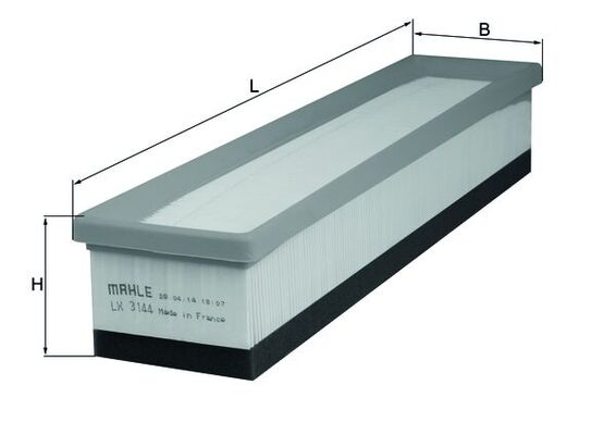 oro filtras - LX 3144 KNECHT