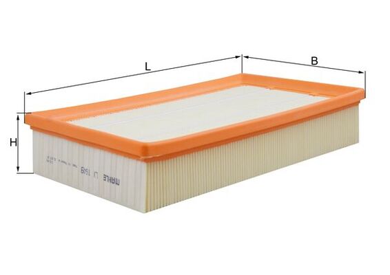 oro filtras - LX 1649 KNECHT