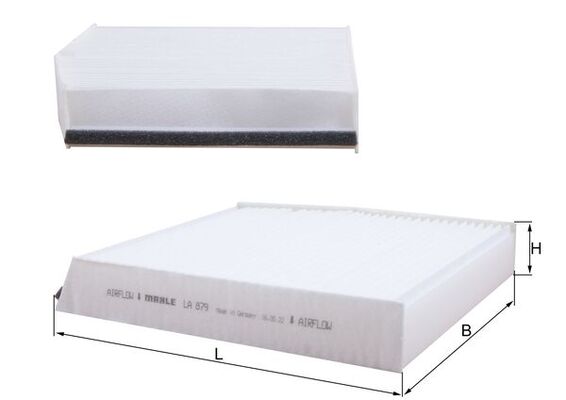 Filter, interior air - LA 879 KNECHT