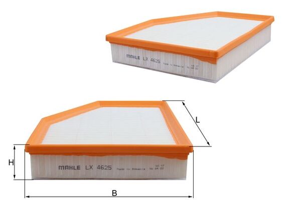 Luftfilter - LX 4625 KNECHT