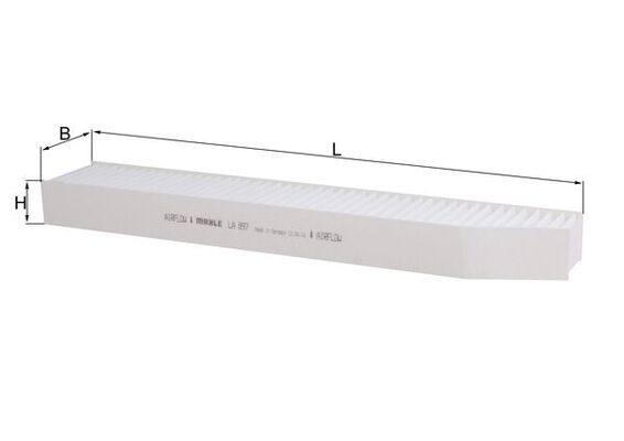 Filter, interior air - LA 897 KNECHT