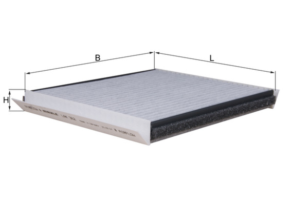 filtras, salono oras - LAK 362 KNECHT
