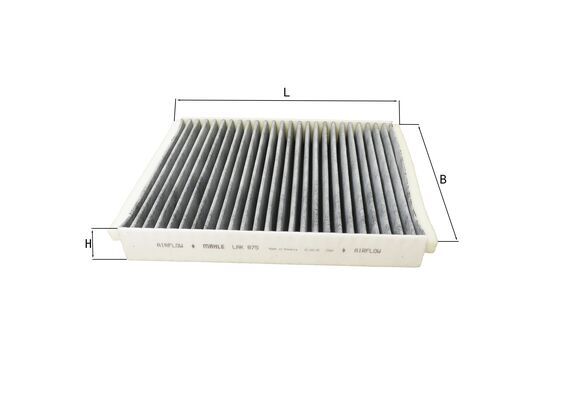 Filtro, Aria abitacolo - LAK 875 KNECHT