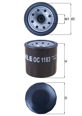 Oil Filter - OC 1183 KNECHT