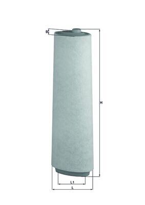 Luftfilter - LX 818 KNECHT