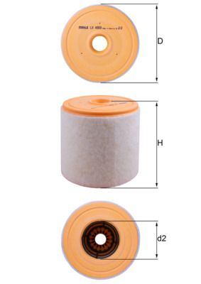 Air Filter - LX 4959 KNECHT
