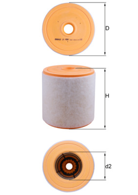 Air Filter - LX 4961 KNECHT