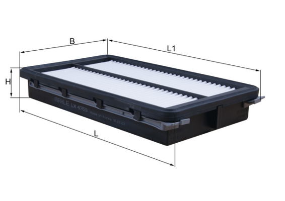 Filtro aria - LX 4759 KNECHT