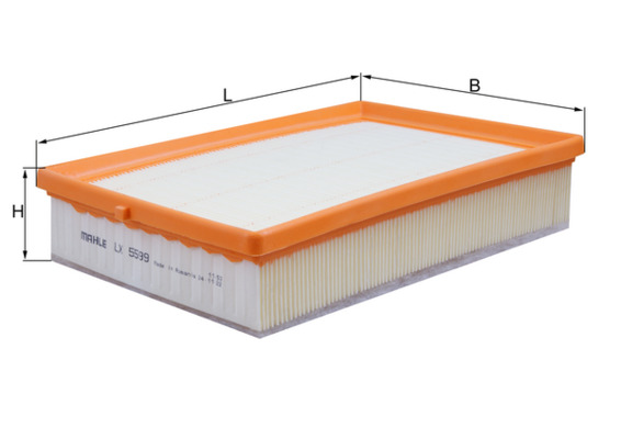 Filtro aria - LX 5599 KNECHT