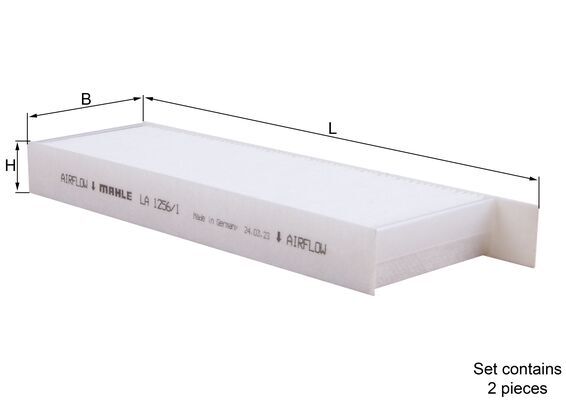 Filter, Innenraumluft - LA 1256/1/S KNECHT