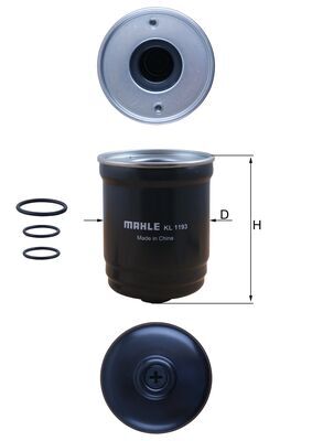 Топливный фильтр - KL 1193D KNECHT