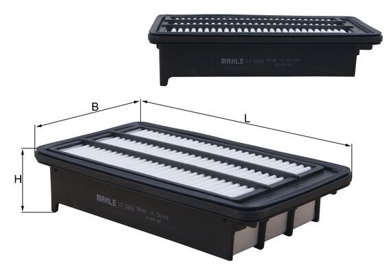 Filtro aria - LX 5806 KNECHT