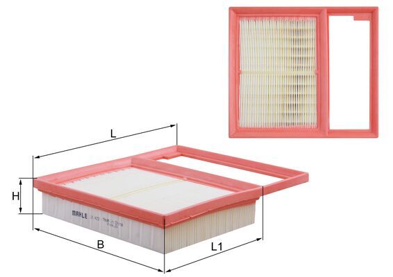 oro filtras - LX 4157 KNECHT