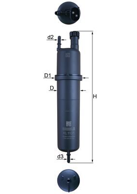 Kraftstofffilter - KL 1131 KNECHT