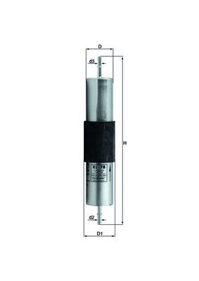 kuro filtras - KL 78 KNECHT