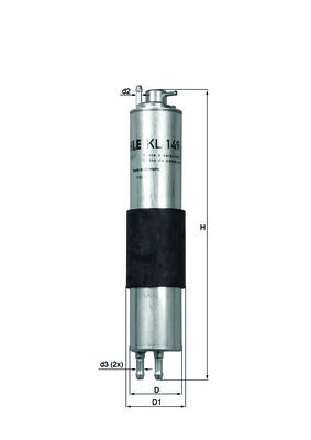 kuro filtras - KL 149 KNECHT