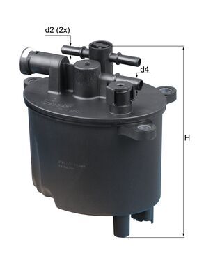 Топливный фильтр - KL 581 KNECHT
