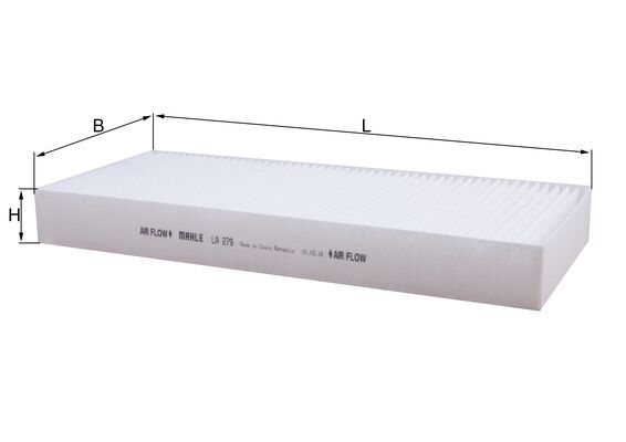 Filter, interior air - LA 279 KNECHT