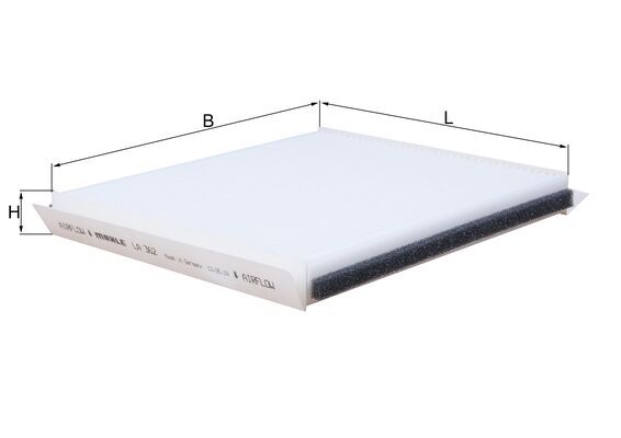 Filtro, Aria abitacolo - LA 362 KNECHT