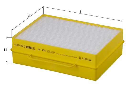 Filter, interior air - LA 432 KNECHT