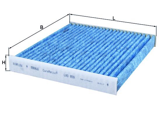 Filter, interior air - LAO 859 KNECHT