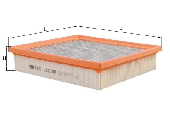 oro filtras - LX 2108 KNECHT