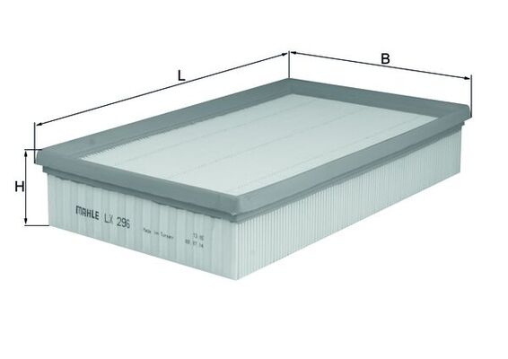 Air Filter - LX 296 KNECHT