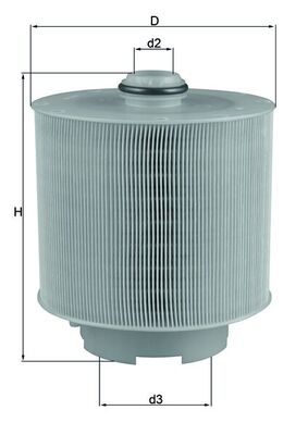 Air Filter - LX 1006/2D KNECHT