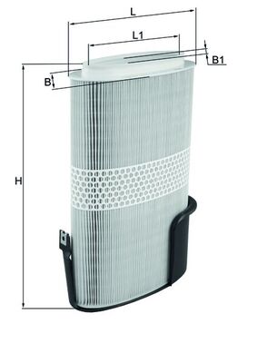 oro filtras - LX 1009/6 KNECHT