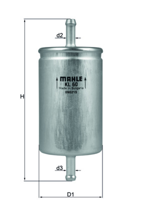 Filtro carburante - KL 60 KNECHT