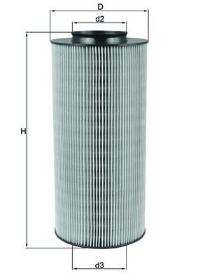 Filtro aria - LX 918 KNECHT