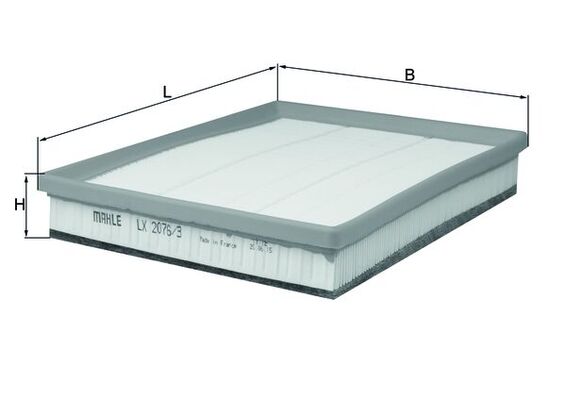 Filtro aria - LX 2076/3 KNECHT