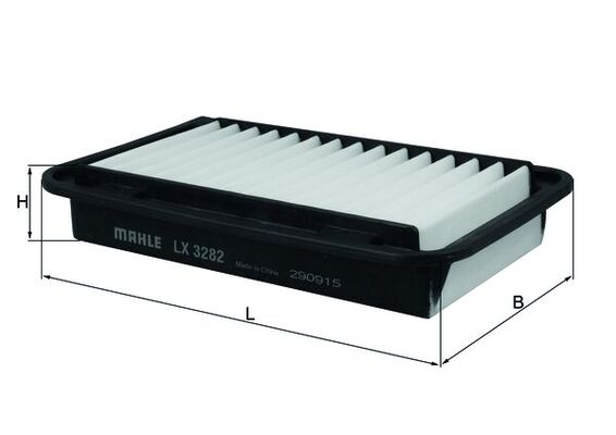 Filtro aria - LX 3282 KNECHT