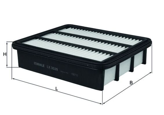 Air Filter - LX 3539 KNECHT