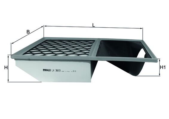 Air Filter - LX 3603 KNECHT